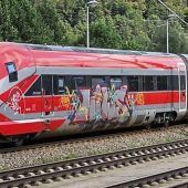 Mit dem roten Pfeil nach Rom