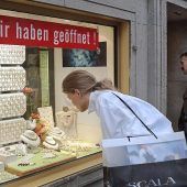 Sonntags auf Kundenfang