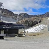 Großbaustelle Gletscherpiste
