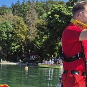 Polizei sucht Vermissten im See mit Tauchroboter
