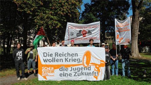 Am vergangenen Freitagnachmittag versammelten sich junge Menschen im Luitpoldpark. Salome Weindl