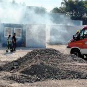 Jugendfeuerwehr probt den Ernstfall