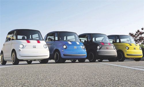 Beliebte Mini-Autos: Die Zahl der sogenannten Micro-Cars – hier Fiat Topolino Sport – nimmt auf deutschen Straßen immer mehr zu, gleichzeitig steigt das Sicherheitsrisiko. FIAT