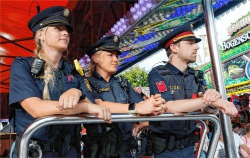 Bewährt haben sich auch heuer die kombinierten Streifen mit österreichischen Polizeibeamten. Stuffer