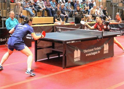 Chi-Shiuan Chen sorgte mit dem Einzelsieg gegen Langenselbolds Sally Moyland für eine Überraschung und gewann im Derby die entscheidende letzte Begegnung gegen Franziska Schreiner in fünf Sätzen.Gerhard Erlich
