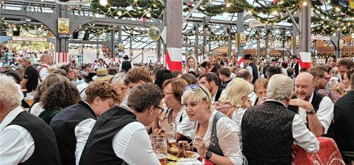 Die Rosenheimer Stadtratswiesn hat mittlerweile Tradition. Kritik gab es jetzt aus den Reihen der Grünen. Sie kritisieren, dass CSU und Freie Wähler/UP gemeinsam mit der AfD an einem Tisch saßen.  Wunsam