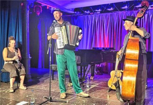 Ein Trio mit Spaß an der Musik: Agnes Liberta (von links), Maxi Pongratz und Simon Ackermann. Kreibich