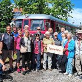 Eine Sonderfahrt als Dankeschön für die Fahrer des Bürgerbusses Chiemsee