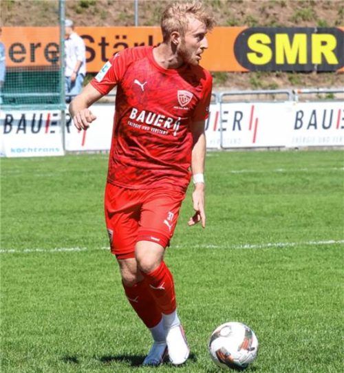 Einsatz gegen Schweinfurt fraglich: Buchbachs Joe Wieselsberger. Michael Buchholz