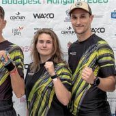 Kickboxer in Budapest erfolgreich