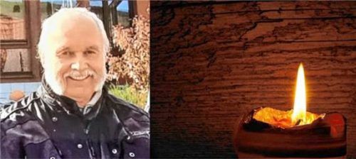 Helmut Bartlweber aus Obing, lächelnd in einer schwarzen Motorradjacke. privat