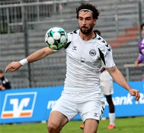 Heute in Bayreuth gefordert: Burghausens Moritz Bangerter. Buchholz