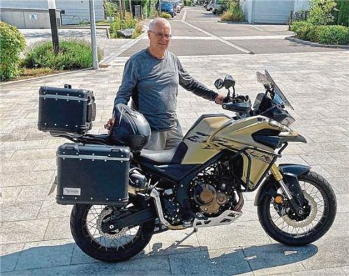 Kann einpacken: Motorredakteur Volker Pfau hat die Voge DS 625X mit dem Kofferset getestet. MAXIMILIAN PFAU