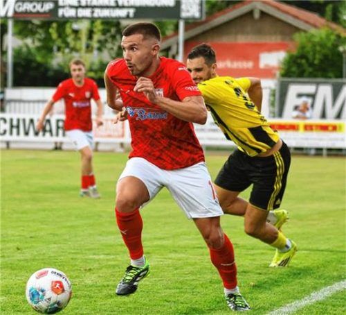 Maxi Biegel und der TSV Wasserburg befinden sich gerade auf dem Vormarsch.Christian Butzhammer