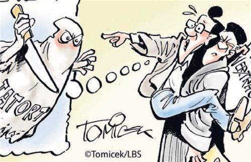 Mit Angst vor Gespenstern lässt es sich vor Gericht nur unzureichend argumentieren. TOMICEK / LBS
