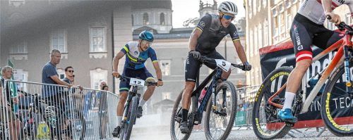 Mit einem Mountainbike Eliminator rund um den Dom beginnt am Donnerstag, 10. September, der zweitägige Cyclodome rund um den Dom. Cyclodome/Wildbild