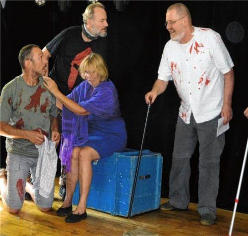 „Odysseus, Verbrecher.“ ist ein Theaterstück von Christoph Ransmayr, inszeniert vom Verein für bodenständige Kultur. VfBK