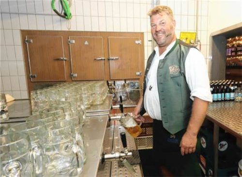 Starker Mann im Auer: Peter Rottmoser. stuffer