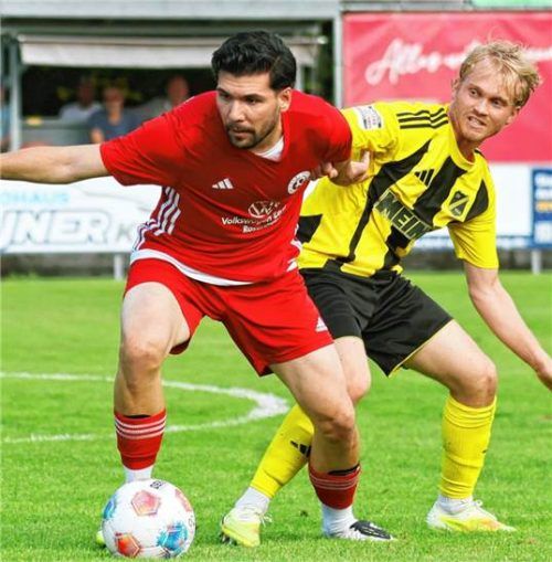 Ugur Mustafa Türk feierte in Kirchanschöring sein Comeback für 1860 Rosenheim.Butzhammer