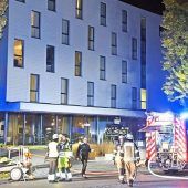 Brandstiftung in Aschheimer Hotel