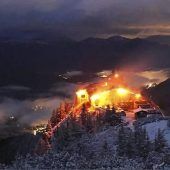 Kehlsteinhaus in Flammen