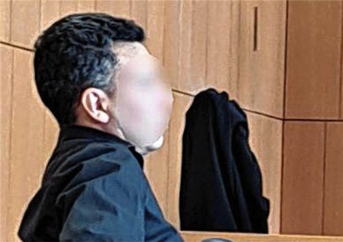 Abdelrehim M. im Landgericht Traunstein. Michael Weiser