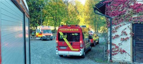 Auch die Feuerwehr wurde an diesem Morgen alarmiert. REG