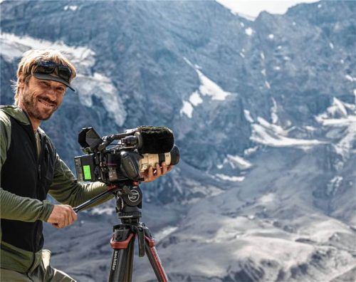 Das Bergsteigen zog Jakob Schwaighofer in den Bann und mittlerweile ist er hauptberuflich in den Bergen unterwegs und dreht Filme. Andreas Kaboto