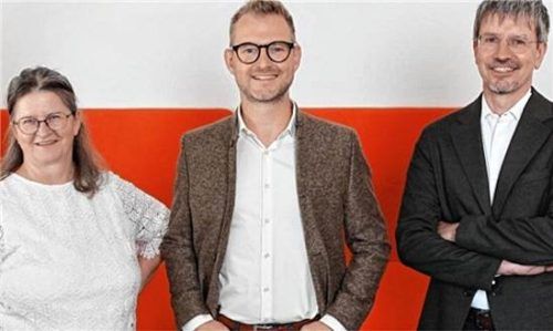 Das Führungsgremium: (von links) Christine Zimmermann, Jens Wucherpfennig und Andreas Bensegger. Team 13 Rosenheim