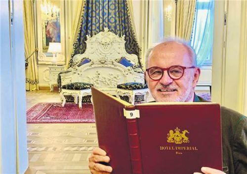 Der Hotelexperte: Michael Moser weiß alles. Michael Marek