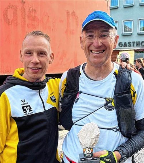 Die Organisatoren der deutschen Meisterschaft für den SV Schwindegg: Christian Jakob und Günther Weitzer. Fladerer