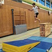 Parkour, Christbaumkugeln und Apfelstrudel