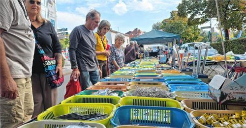 Lebendige Marktkultur: Zahlreiche Fieranten präsentierten ihre vielfältigen Produkte.