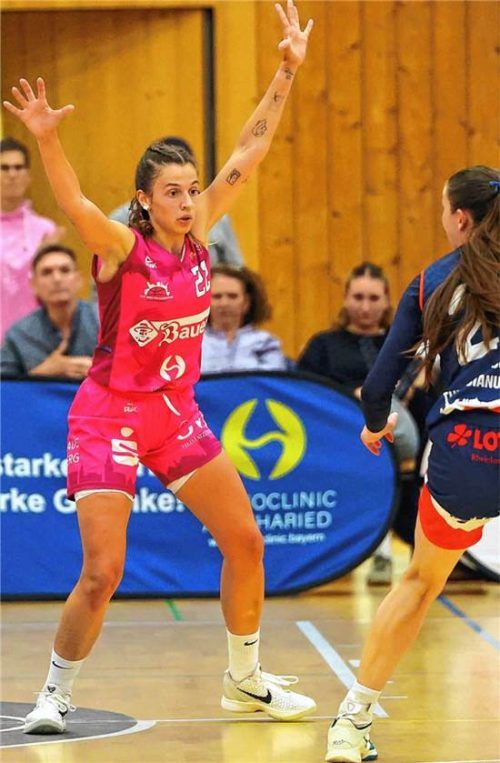 Manuela Scholzgart und der TSV Wasserburg stemmten sich gegen die Niederlage, Mainz war nach der Halbzeitpause aber zu stark.Butzhammer