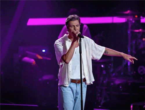 Schon bald im TV zu sehen: Bei „The Voice of Germany“ hat es Mario Jackl aus Rosenheim in die „Blind Auditions“ geschafft. Joyn/Claudius Pflug