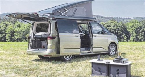 Stromer-Premiere: E-Camper ID.California von VW. VW