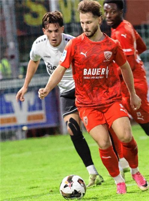 Tobias Heiland erzielte in Vilzing den Ausgleich für den TSV Buchbach.Michael Buchholz