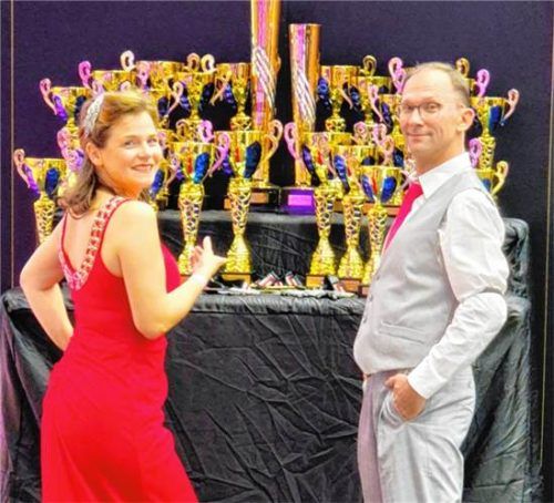 Über einen fünften Platz freuten sich Angela Lex und Christian Wagner beim Worldcup in Genf.re